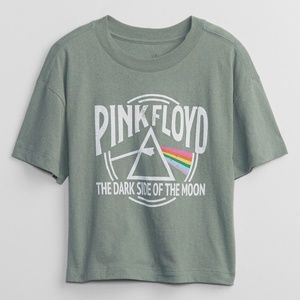 GAP Pink Floyd Top Small Graphic Novelty Rock 90s